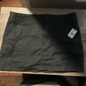 Cargo mini skirt